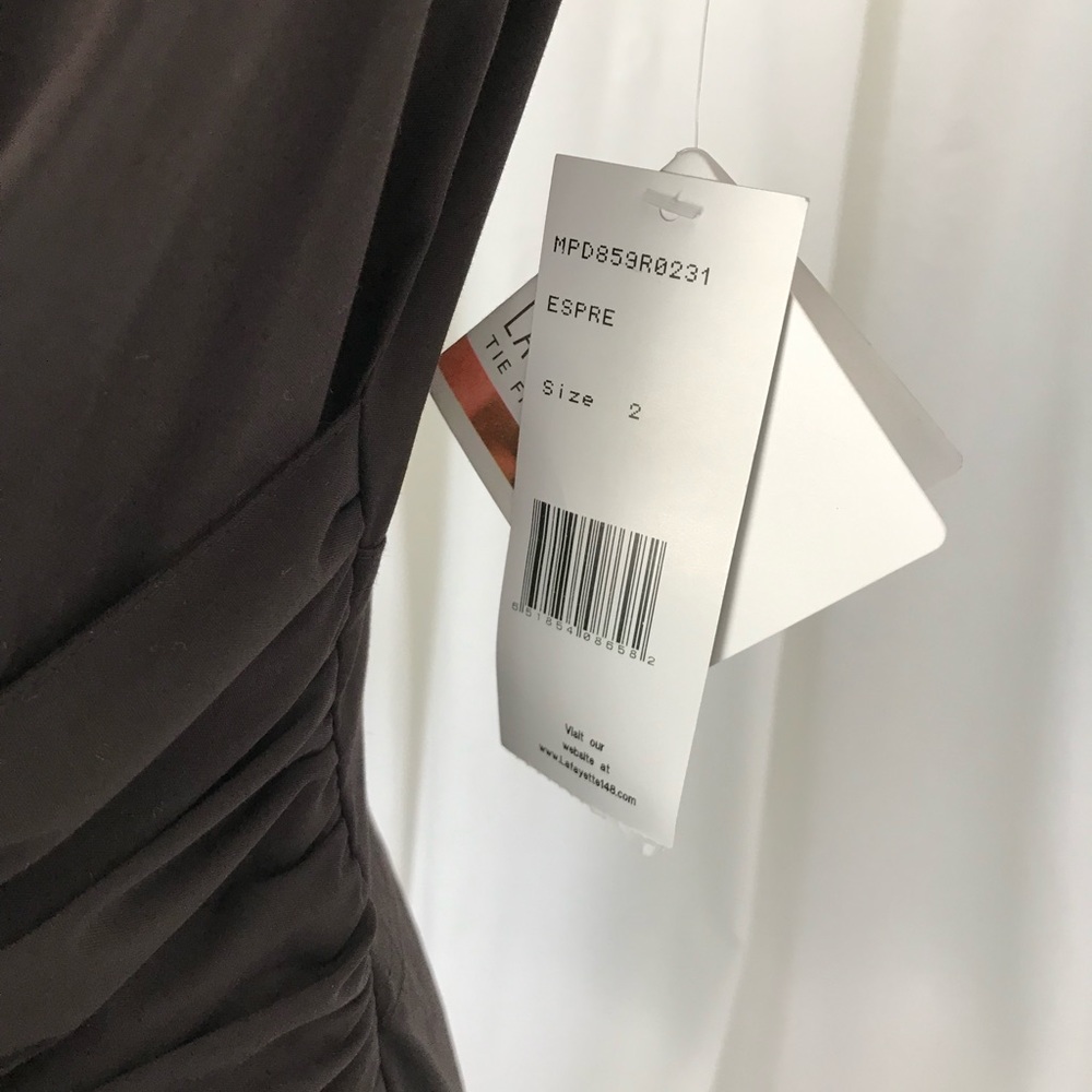 NWT Lafayette 148 New York Belted Midi Dress - Picture 5 of 8